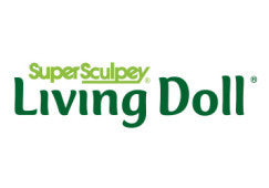  Super Sculpey Living Doll Baby, Premium, Non Toxic, Soft,  Sculpting Modeling Polymer clay, Oven Bake Clay, 1 pound bar