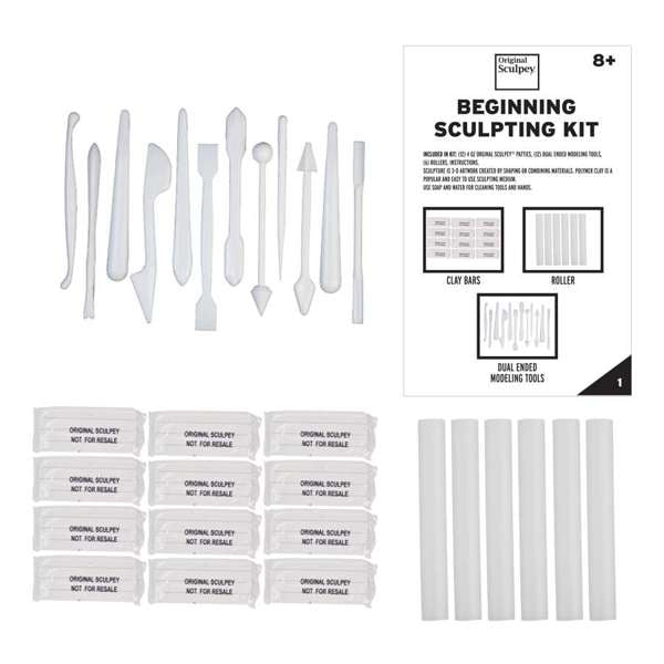 Original Sculpey Beginning Sculpting Kit AS3122 NEW