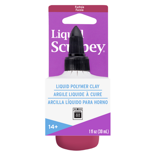 Liquid Sculpey Fuschia  1 oz ALS3508