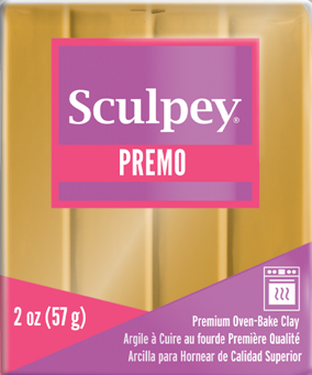 Premo Sculpey® Clay 18k Gold 2 oz bar PE02 5055