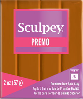 Premo Sculpey® Clay Raw Sienna, 2 oz bar, PE02 5392