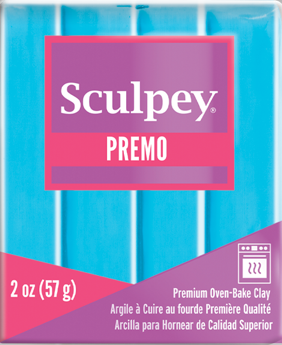 Premo Sculpey® Clay Turquoise, 2 oz bar, PE02 5505