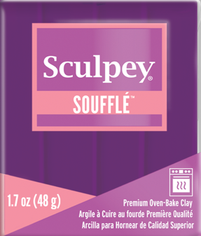 Sculpey Souffle Grape, 1.7 ounce SU 6002