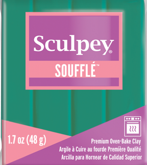 Sculpey Souffle Jade 1.7 ounce SU 6323