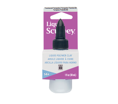 Translucent Turquoise Liquid Sculpey 1 oz. , ALS3505