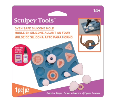 Sculpey Silicone Bakeable Mold, Cabochon  APM81