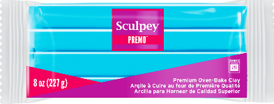 Premo Sculpey! Turquoise 8 oz blocks PE08 5505
