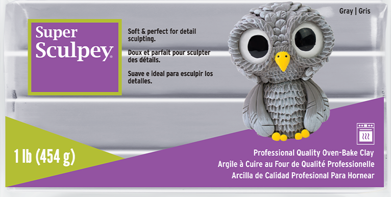 Super Sculpey® Gray 1lb SS1GRAY –