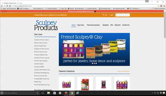 SculpeyProducts.com Updates Website