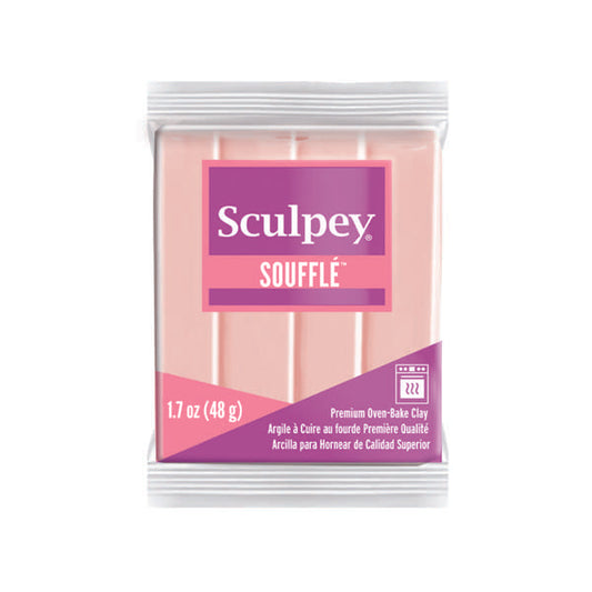 Sculpey Souffle Almond Rose 1.7 ounce SU 6055 NEW COLOR
