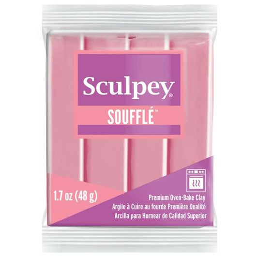 Sculpey Souffle French Pink 1.7 ounce SU 6014 NEW COLOR