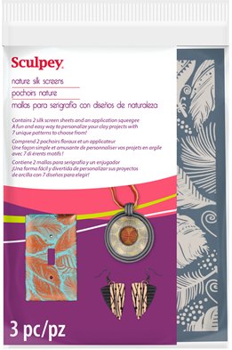 Sculpey Nature Silk Screen #AS2001