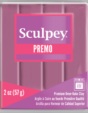 Premo Sculpey Mauve, 2 oz bar, PE02 5032