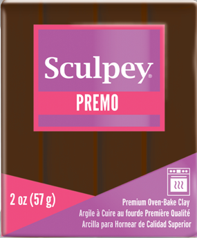 Premo Sculpey® Clay Burnt Umber, 2 oz bar, PE02 5053