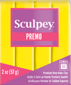 Premo Sculpey® Zinc Yellow Hue, 2 oz bar, PE02 5072