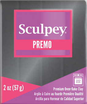 Premo Sculpey® Clay Graphite Pearl 2 oz bar PE02 5120