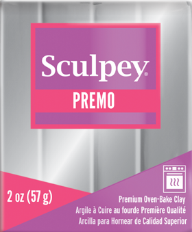 Premo Sculpey® Clay Silver 2 ounce bar PE02 5129