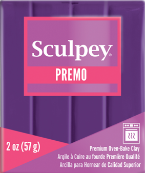 Premo Sculpey® Clay Purple, 2 ounce bar, PE02 5513