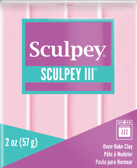 Sculpey III Polymer Clay, Ballerina, 2 oz bar.  S302 1209