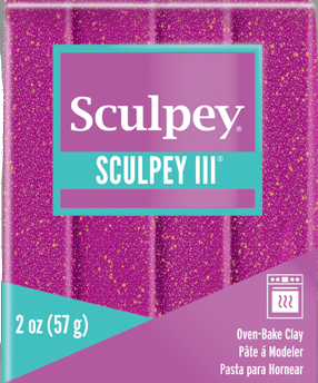 Multipack of 15 - Premo Sculpey Polymer Clay 2oz-Black