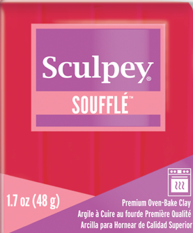Sculpey Souffle Raspberry, 1.7 ounce SU 6004