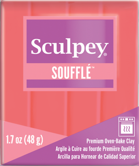 Sculpey Souffle Mandarin, 1.7 ounce SU 6009