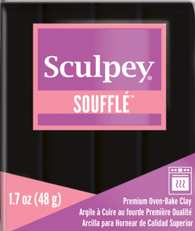 Sculpey Souffle oven-bake polymer clay, pumpkin, Nr. 6033, 48 gr