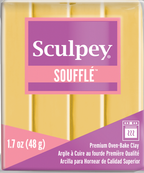 Sculpey Souffle Yellow Ochre, 1.7 ounce, SU 6521