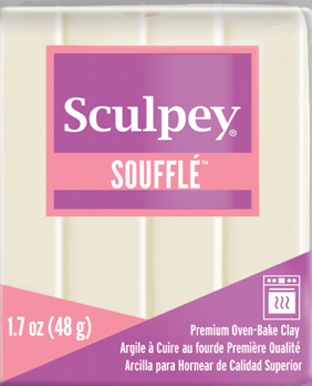 Sculpey Souffle Ivory, 1.7 ounce, SU 6647
