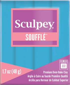 Sculpey Souffle Robins Egg, 1.7 ounce SU 6652