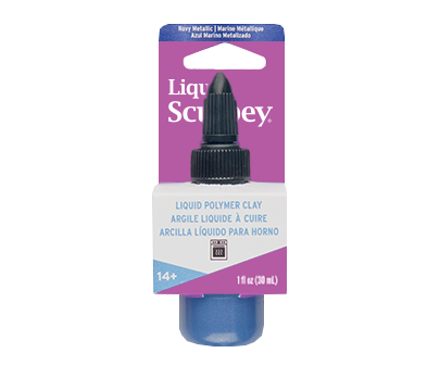 Liquid Sculpey Navy Metallic 1 oz ALS3507