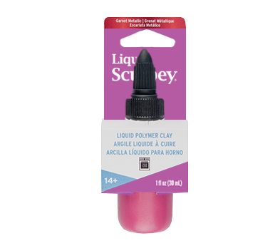 Liquid Sculpey Garnet Metallic  1 oz ALS3509