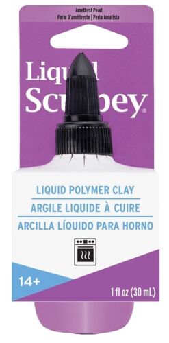 Sculpey Liquid Sculpey Translucent Amber 1 fl oz - Blueberry Beads