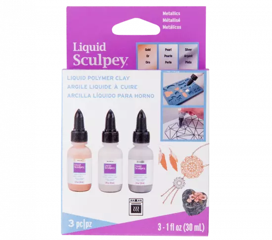 Liquid Bakeable Medium – Metallics    ALSMET1