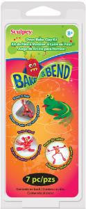 Sculpey Bake & Bend Kit, 6 - 1oz bars  K3 6120 - SculpeyProducts.com