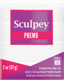 Premo Sculpey® White, 2 oz bar  PE02 5001 - SculpeyProducts.com