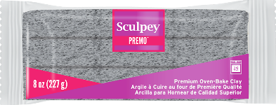 Premo Sculpey! Gray Granite 8 oz blocks PE08 5065 New Color