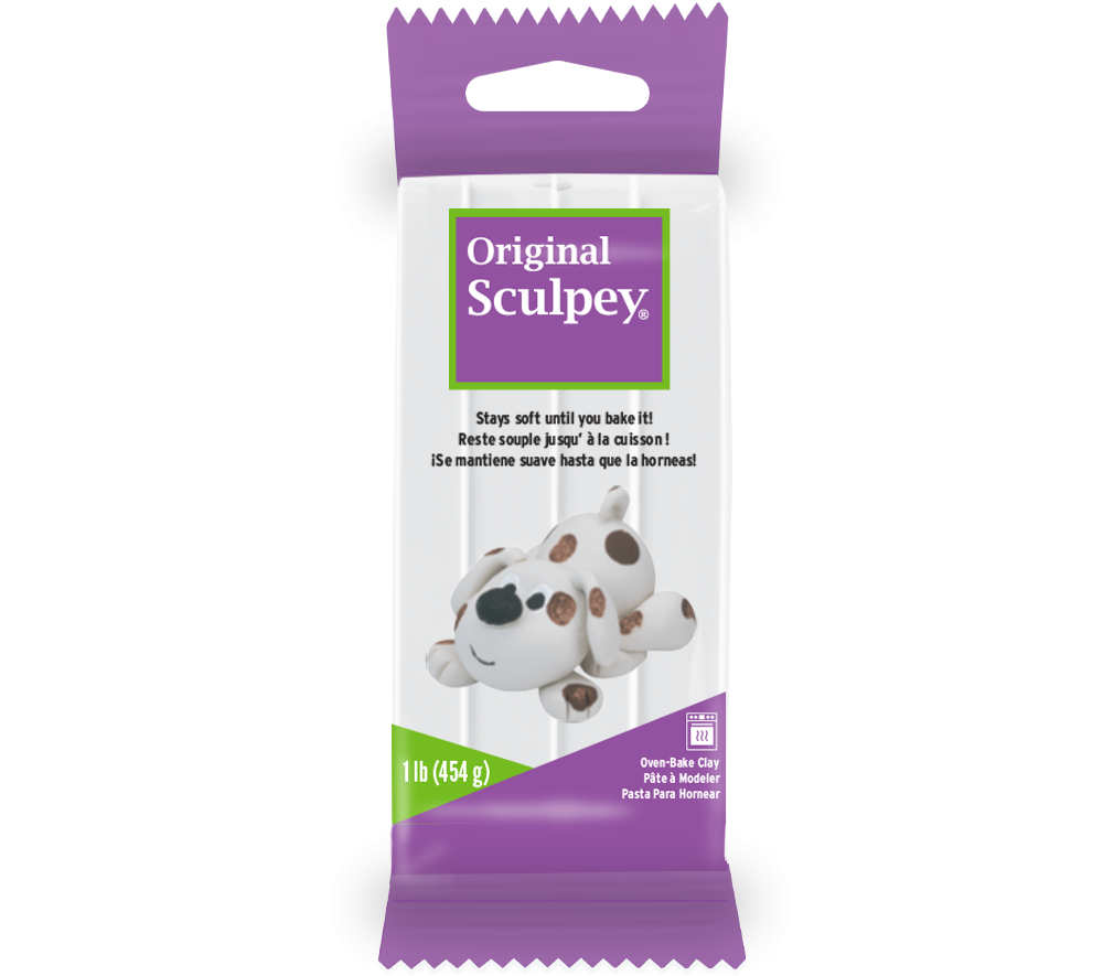Sculpey Original White, 1 Pound S01