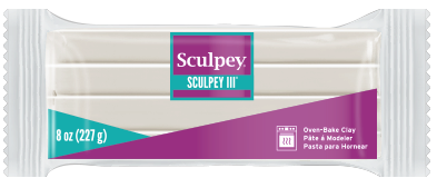 Sculpey® III,  8oz Block Translucent  S308 010 - SculpeyProducts.com
